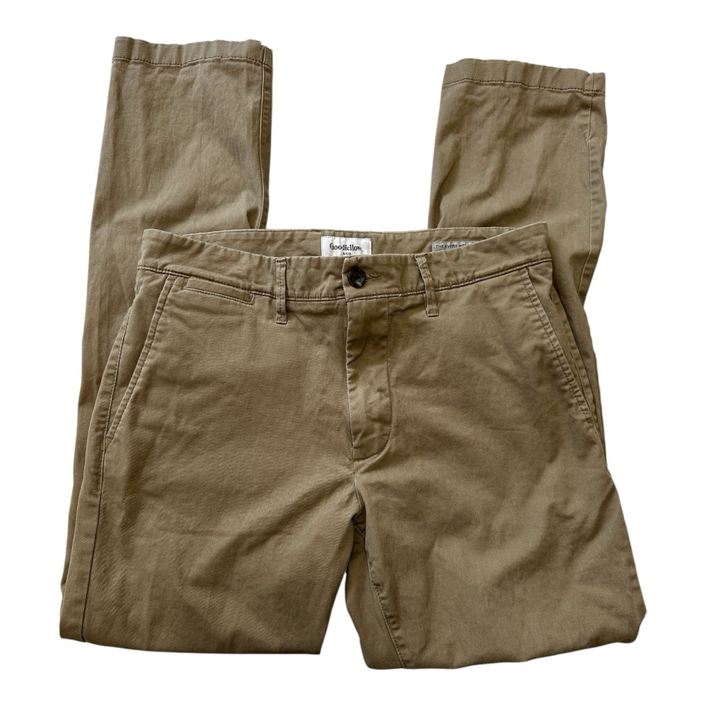 Goodfellow & Co Men's Khaki Everywear Chinos 31 X 30
